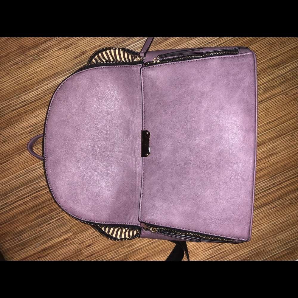 Real authentic leather designer backpack